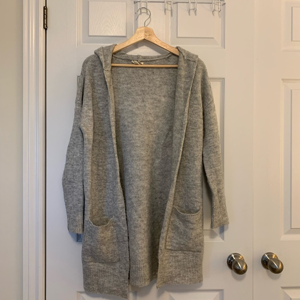 Garage Knit Cardigan with Hood